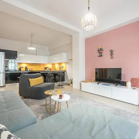 Confy Living Apartment Metaxourghio Metro Station-2