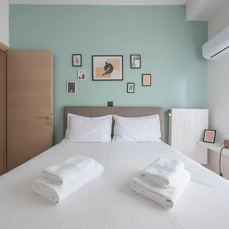 Confy Living Apartment Metaxourghio Metro Station-2