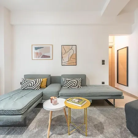 Confy Living Apartment Metaxourghio Metro Station-3